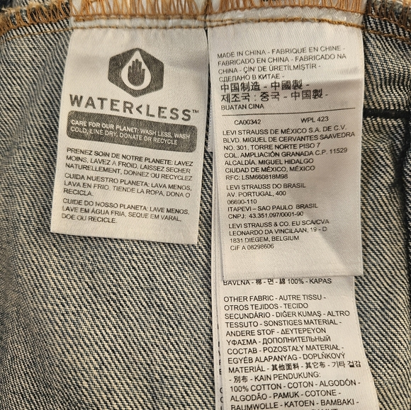 Levi's Mens Hybrid Hooded Trucker Jacket - Small - Picture 8 of 9